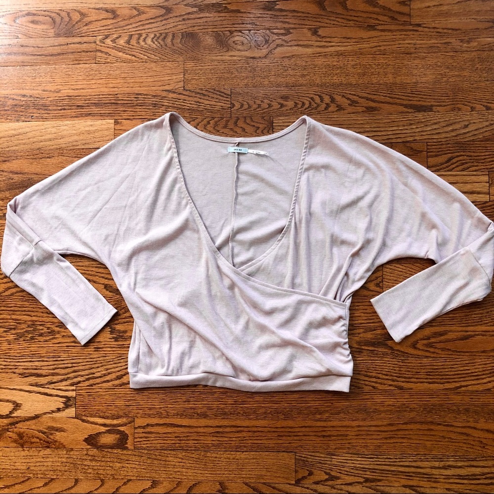 UO Soft Wrap Top